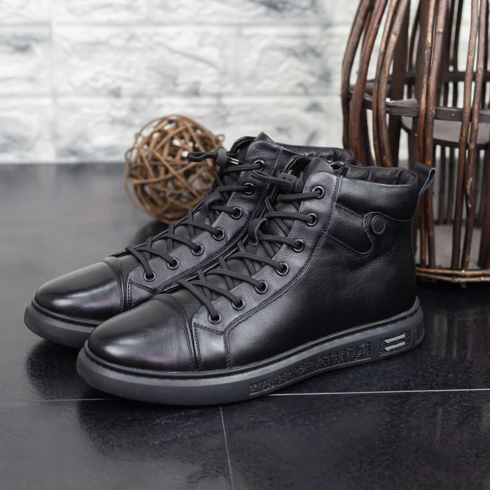 Ghete Barbati 8662-1 Negru » Pantoful.ro