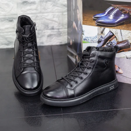 Ghete Barbati 8662-1 Negru » Pantoful.ro