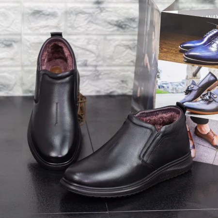 Ghete Barbati 178M67 Negru » Pantoful.ro