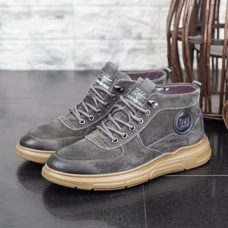 Ghete Barbati 812071 Gri » Pantoful.ro