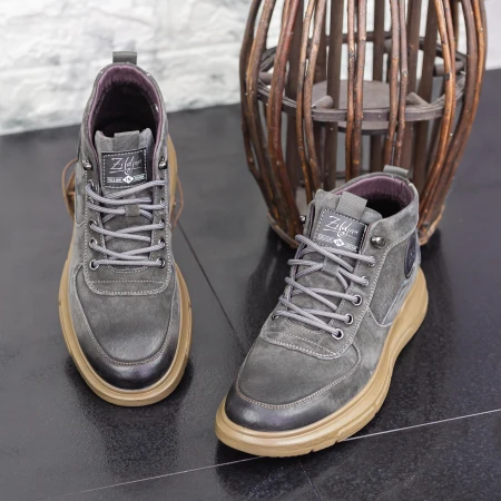 Ghete Barbati 812071 Gri » Pantoful.ro