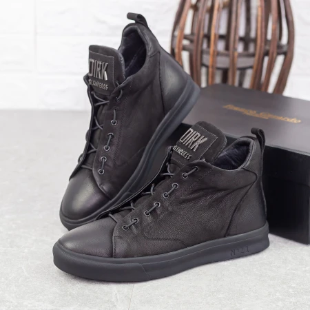 Ghete Barbati G3-1353-11 Negru » Pantoful.ro