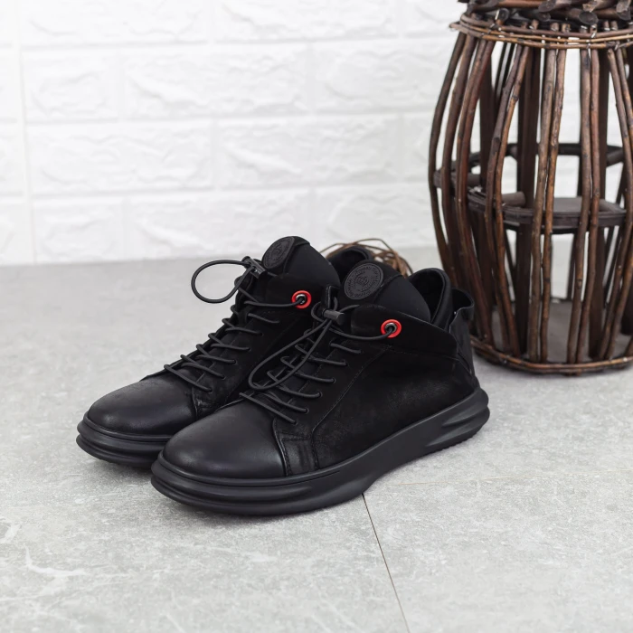 Ghete Barbati A200-1A Negru » Pantoful.ro