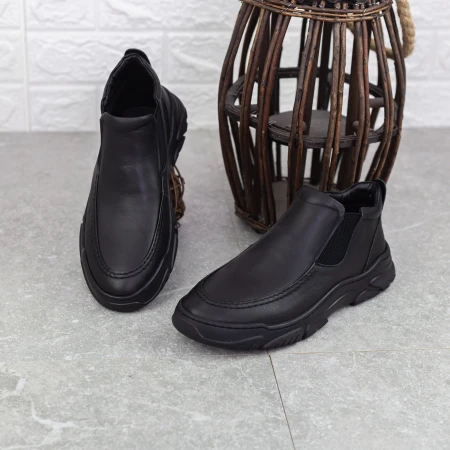 Ghete Barbati A8115 Negru » Pantoful.ro