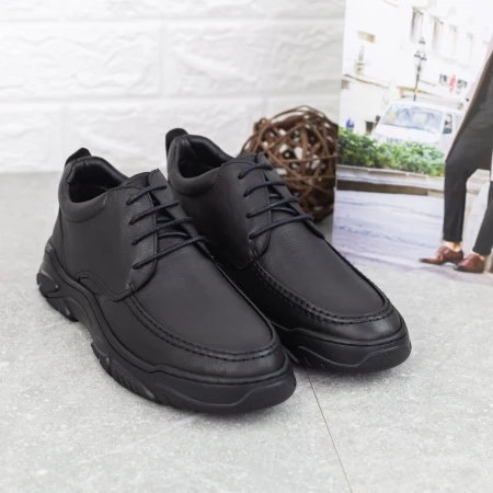 Ghete Barbati A8114 Negru » Pantoful.ro