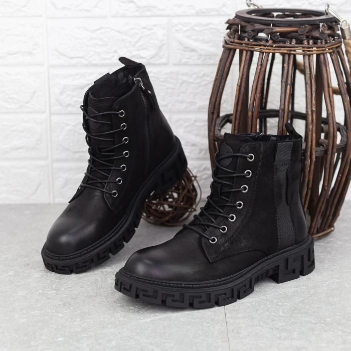 Ghete Barbati H830M Negru » Pantoful.ro