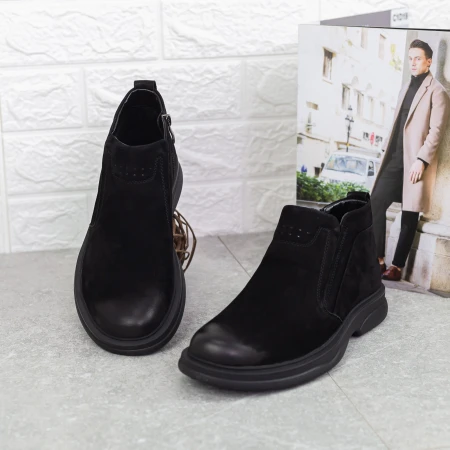 Ghete Barbati HT1708 Negru » Pantoful.ro