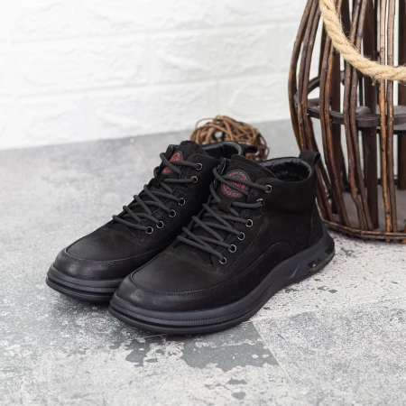 Ghete Barbati 1203 Negru » Pantoful.ro