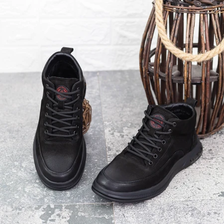 Ghete Barbati 1203 Negru » Pantoful.ro