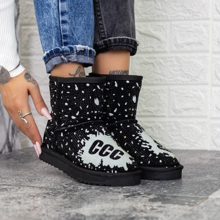 Ghete UG Dama 2G10 Negru » Pantoful.ro
