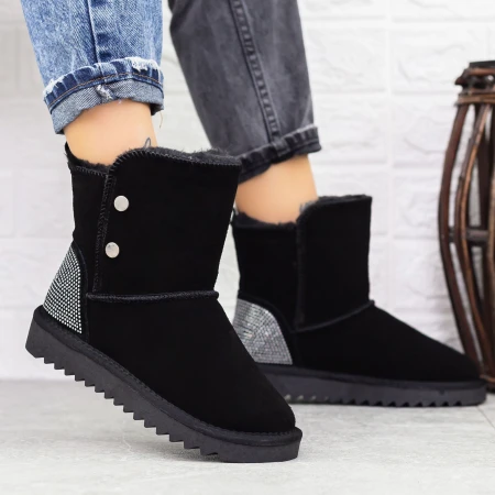 Ghete UG Dama 2G5 Negru » Pantoful.ro