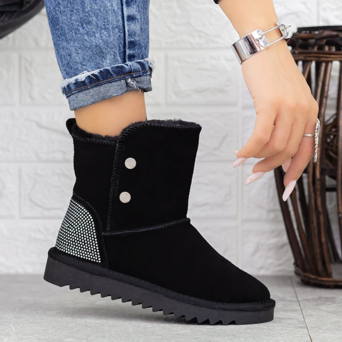 Ghete UG Dama 2G5 Negru » Pantoful.ro