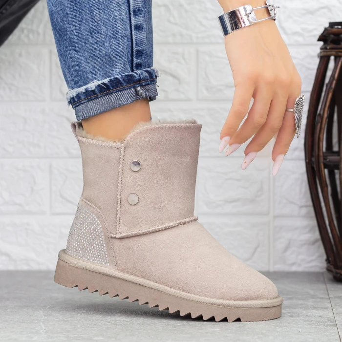 Ghete UG Dama 2G5 Bej » Pantoful.ro