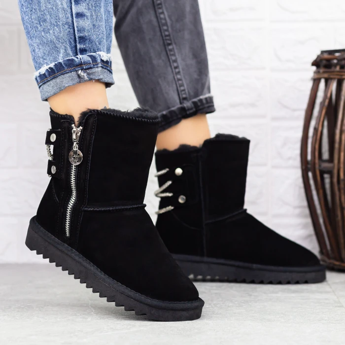 Ghete UG Dama 2G8 Negru » Pantoful.ro