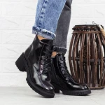 Ghete Dama cu Platforma 1026-3 Negru » Pantoful.ro