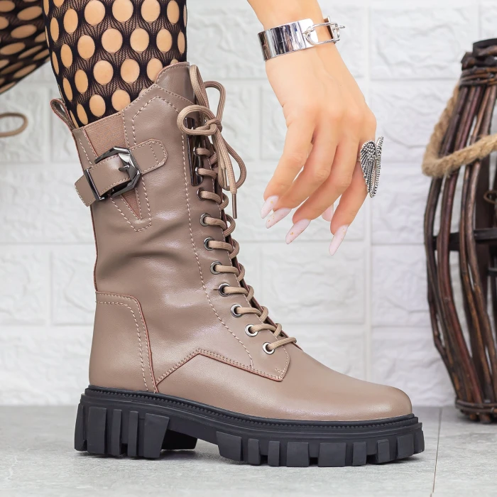 Ghete Dama D5641E Gri » Pantoful.ro