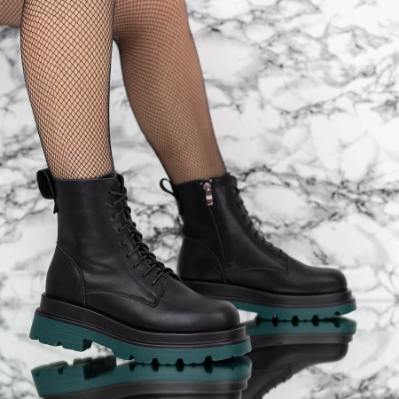 Ghete Dama 876-3 Negru » Pantoful.ro