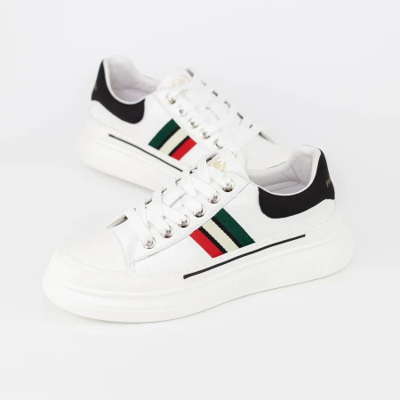 Pantofi Sport Barbati 02763 Alb » Pantoful.ro