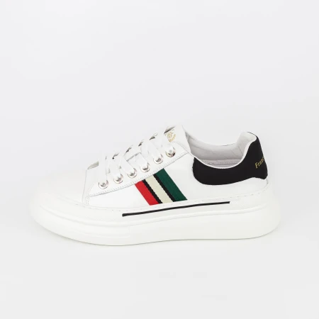 Pantofi Sport Barbati 02763 Alb » Pantoful.ro