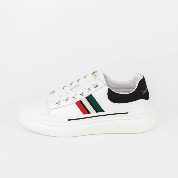 Pantofi Sport Barbati 02763 Alb » Pantoful.ro