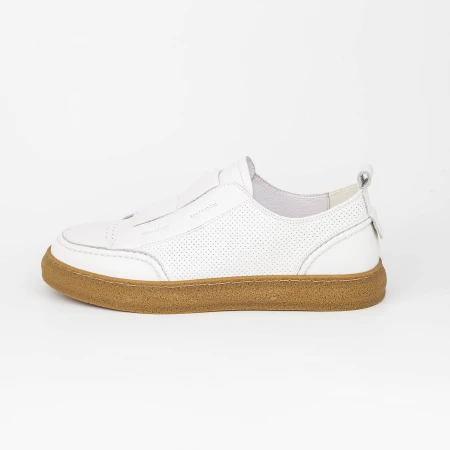 Pantofi Casual Barbati 8689 Alb » Pantoful.ro