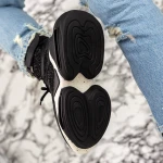 Pantofi Sport Dama cu Platforma M0161-B-1 Negru » Pantoful.ro