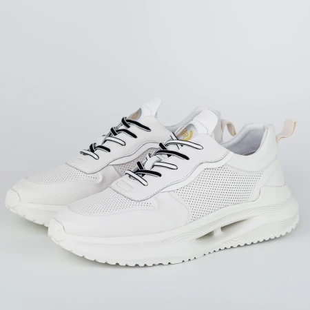 Pantofi Sport Barbati 27-1 Alb » Pantoful.ro