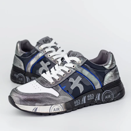 Pantofi Sport Barbati 9010 Gri » Pantoful.ro