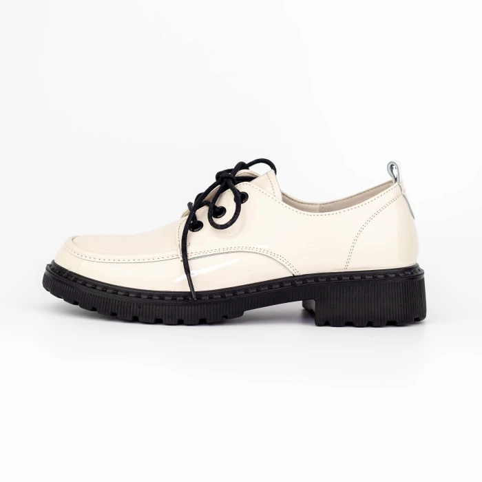 Pantofi Casual Dama 2211G01 Crem » Pantoful.ro