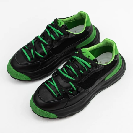 Pantofi Sport Barbati 6636 Verde » Pantoful.ro
