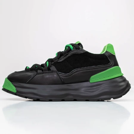 Pantofi Sport Barbati 6636 Verde » Pantoful.ro