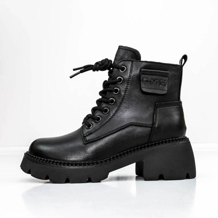 Ghete Dama cu Platforma 8099 Negru » Pantoful.ro