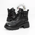 Ghete Dama cu Platforma 8099 Negru » Pantoful.ro