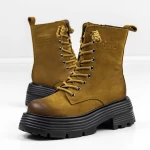 Ghete Dama cu Platforma 2301 Galben » Pantoful.ro