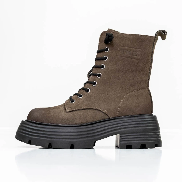 Ghete Dama cu Platforma 2301 Gri » Pantoful.ro
