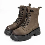 Ghete Dama cu Platforma 2301 Gri » Pantoful.ro