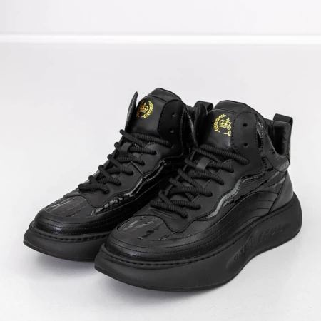 Ghete Barbati 82361-10 Negru » Pantoful.ro