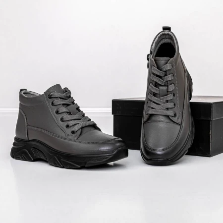 Ghete Dama M3055 Gri » Pantoful.ro