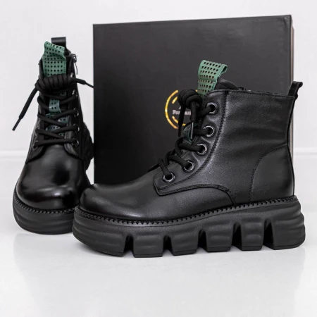 Ghete Dama 23651-2 Negru » Pantoful.ro
