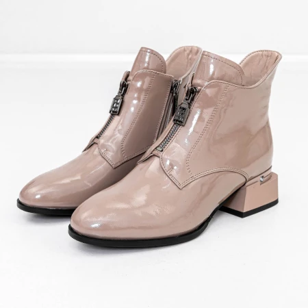 Botine Dama cu toc gros K21713-6A Piersica » Pantoful.ro