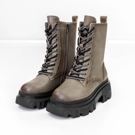 Ghete Dama 687553 Gri » Pantoful.ro