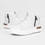 Ghete Barbati 2251 Alb » Pantoful.ro