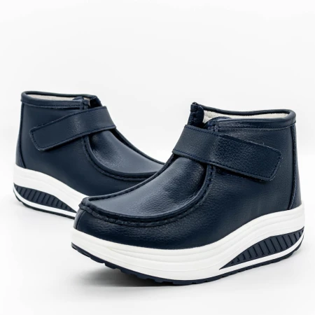 Ghete Dama T5024 Albastru inchis » Pantoful.ro