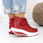 Ghete Dama T5024 Rosu » Pantoful.ro