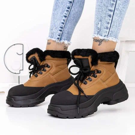 Ghete Dama 3YJ7 Galben » Pantoful.ro