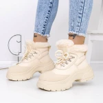 Ghete Dama 3YJ7 Bej » Pantoful.ro