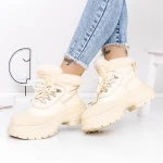 Ghete Dama 3YJ7 Bej » Pantoful.ro