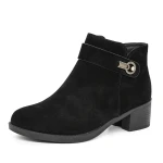 Ghete Dama 382-2R Negru » Pantoful.ro