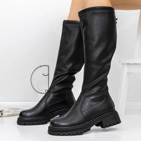Cizme Dama 8018 Negru » Pantoful.ro