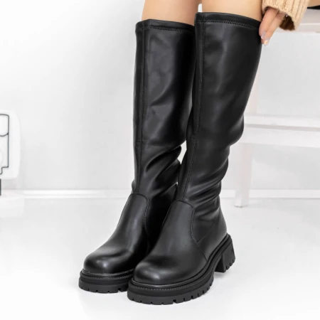 Cizme Dama 8018 Negru » Pantoful.ro